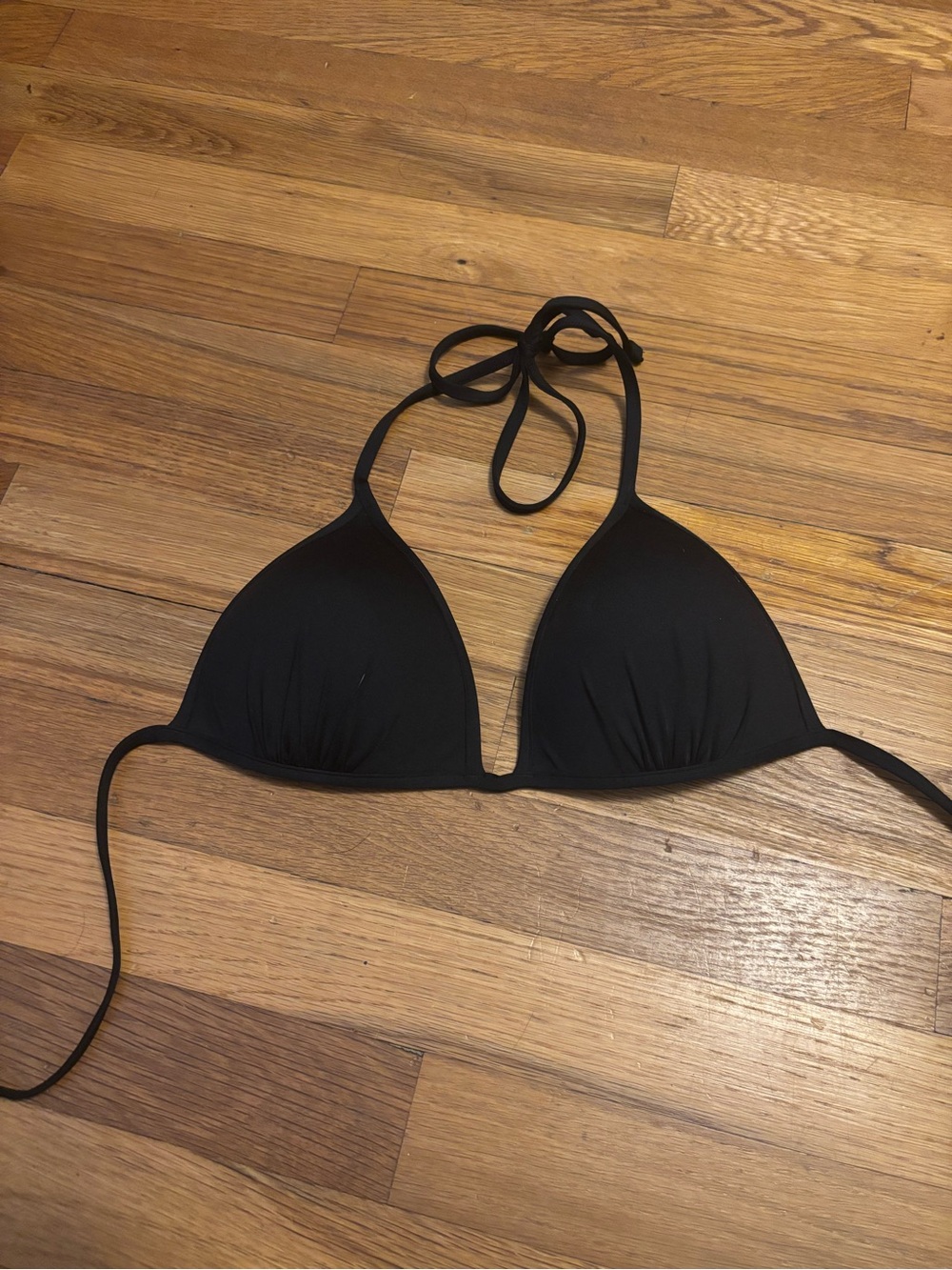 H&M Black push up Bikini Top 34b/32c size 6 (small)